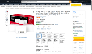 Sistema WiFi 6 Mesh por $1,737 | Oferta Amazon