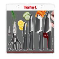Tefal Comfort, 4 cuchillos y unas tijeras por 25.18€