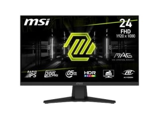 MSI MAG 244F 24" Full HD 200Hz IPS Gaming monitor voor €65,29 bij de Mediamarkt