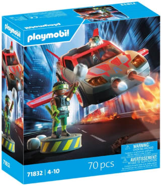 PLAYMOBIL - Heroes: Hero with Vehicle (71832) voor €32,93 bij Bol