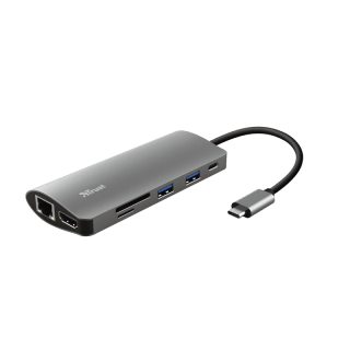 Trust Dalyx 7-in-1 USB-C-adapter met meerdere poorten voor €13,95 bij NBB