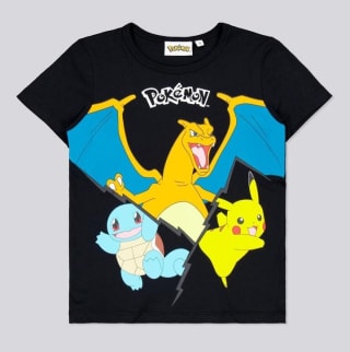 Camiseta Pokémon infantil por 4.99€.