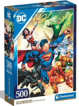 Clementoni Puzzle - DC Comics Justice Leaugue Core - Puzzle De 500 Piezas por 6.74€