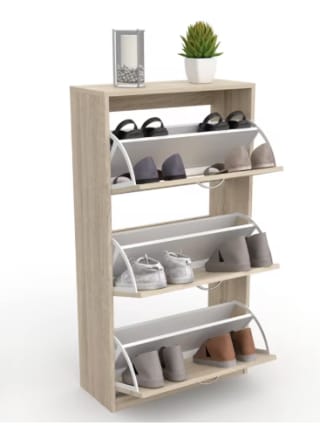 Dormidan Zapatero 3 Puertas, Mueble Armario, Gran Capacidad por 37.91€ varios colores