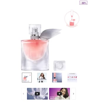 Eau de parfum Lancôme LA VIE EST BELLE à 58,38€
