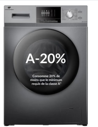 Lave-linge hublot - CONTINENTAL EDISON - CELL12140ISP - 12kg à 299,99€