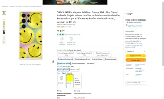 Funda Flipsuit Samsung S24 Ultra NFC por $110 | Amazon