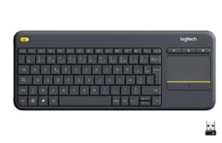 Clavier TV - Sans fil - Logitech - K400 Plus - AZERTY à 24,99€