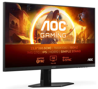 Écran PC 24" AOC 24G4XED - FHD 16:9, Fast IPS, 180Hz à 79€