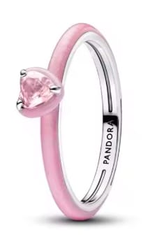 Anillo Pandora Corazón Chakra Rosa por 27,49€