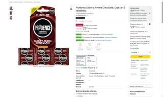Preservativos Prudence Sabor Chocolate por $28 | Oferta Amazon