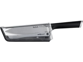Cuchillo Tefal Ever Sharp K2569004, Acero inoxidable + Funda afilado por 15,90€