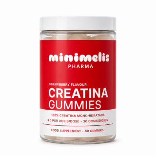 Minimelis Sport Creatina Monohidratada 60 Gummies Sabor Fresa por 7.99€