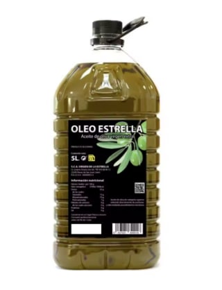 Aceite Oleoestrella virgen extra 5L Jaén por 22,17€