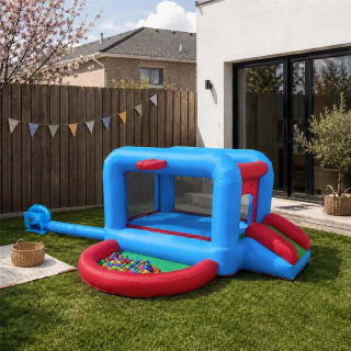 Springkussen met ballenbak voor €129