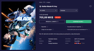 Stellar Blade (PC) por $612 | Oferta CDKeys