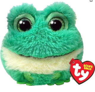 Ty Beanie Balls – Gilly la Rana con los Ojales Verdes Brillo por 3.99€