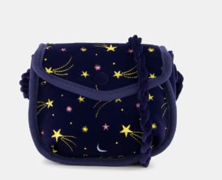 Bolso velvet con fantasía glitter de niña Kids por 7.79€