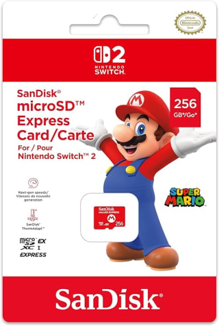 Sandisk Micro SD Express 256GB Card for Nintendo Switch 2 por 47,93€