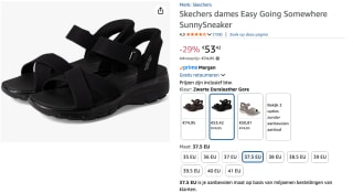 Skechers Slip-ins Relaxed Fit: Easy Going - Somewhere Sunny voor €53,42 bij Amazon