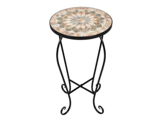 Table d’appoint en mosaïque, Ø 35,5 cm à 14,99€