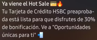 Hot Sale 2026 en HSBC | Hasta 30% de Descuento