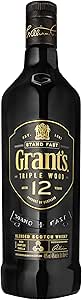 Grant’s Triple Wood 12 Year Old Scotch Whisky £16.50 Amazon Deal