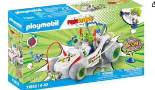 Set PLAYMOBIL Funstars 71633 Racing Profesor, Kart con Motor retráctil por 7.20€