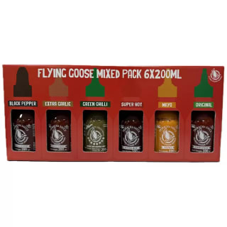 Flying Goose Sriracha Sauce Selection Pack £5.99 Costco Deal