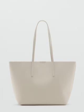 Bolso shopper efecto abatanado por 17.99€