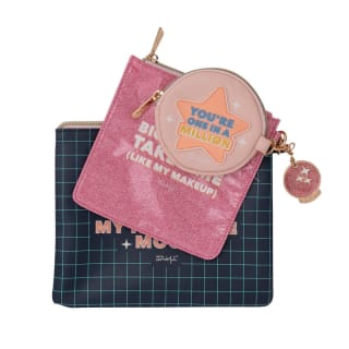 Mr. Wonderful - Set de 3 neceseres – Glitter is my favourite mood por 2.99€