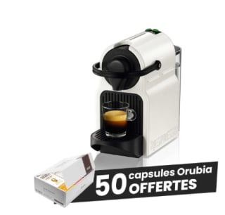 Machine Nespresso Krups Inissia Blanc YY1530FD à 79€