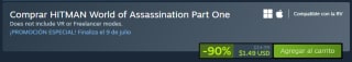 Ofertas en Juegos de Hitman | Steam