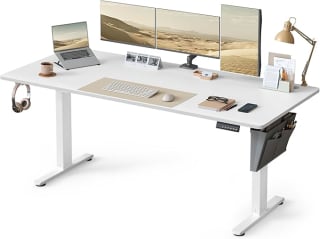 SONGMICS Bureau sta-bureau 180 x 80 cm voor €127,99 bij Amazon