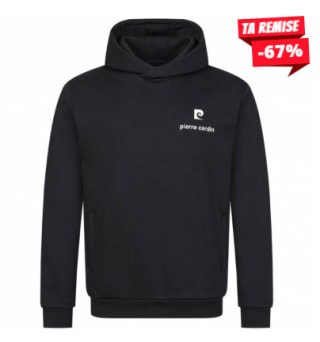 Sweat à capuche Pierre Cardin Homme à 12,99€