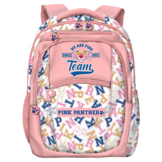 Mochila Escolar Ergonómica de 14L y 6 Bolsillos Pink Panther Team por 9.99€