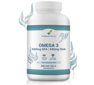 ProNatural Pharma Omega 3 2000mg 240 Cápsulas (660 EPA / 440 DHA) por 15.17€