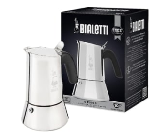 Cafetière Expresso en Inox Bialetti New Venus à 29,99€