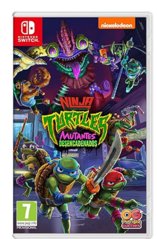 Videojuego Ninja Turtles: Mutantes Desencadenados Nintendo por 14,99€