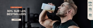 30% de réduction sur les BestSellers