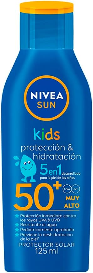 Protector Solar NIVEA SUN KIDS FPS 50+ por $100 | Oferta Amazon