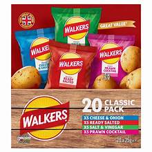 Walkers Classic Variety Pack 20pk – B&M £2.95 Deal