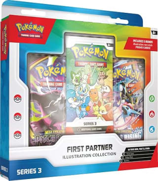 Pokémon TCG: First Partner Illustration Collection—Series 3 (3 Promo Cards, 2 Booster