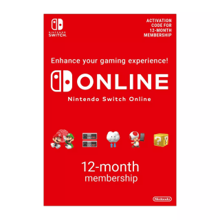 Nintendo Switch Online 12 Month Membership (Switch & Switch 2) - Using Code