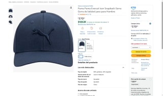 Gorra Puma Evercat por $370 | Descuento Amazon