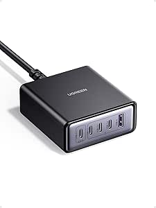 UGREEN 65W 5-Poorts GaN Desktop Snellader voor €23,97 bij Amazon