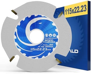 Falkenwald 115 mm Flex Disc zaagblad voor €4,99 bij Amazon DE