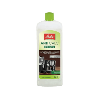 Descalcificador muliusos cafeteras Melitta Anti Calc Bio Liquid, 250 ml por 2.49€
