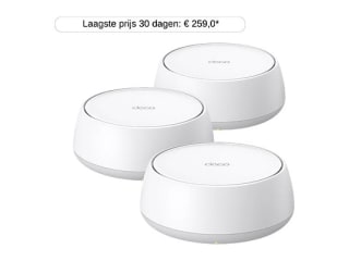 TP-Link Deco BE25 3-pack voor €188 bij de Mediamarkt