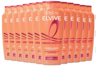 12 stuks L'Oréal Paris Elvive Dream Lengths Conditioner voor €19,95 bij Ibood